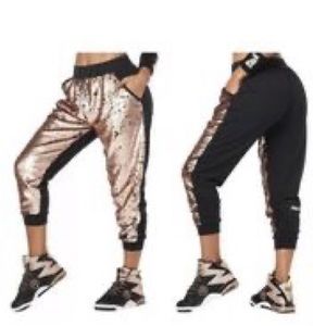 Brand New Zumba Glitz and Glam pants. Size L.